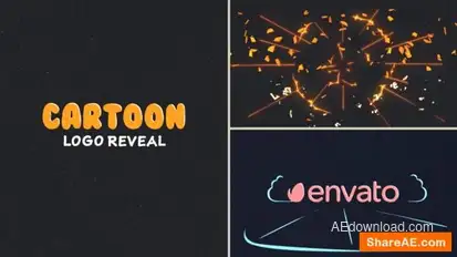 Cartoon Logo Logo Stings template preview