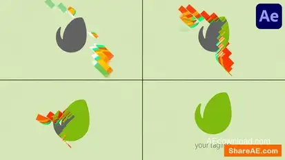 Videohive Cartoon Logo Reveal for After Effects Logo Stings template preview