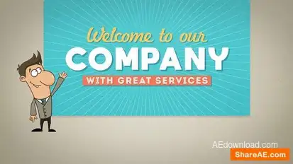 Cartoon Promo Opener Openers template preview