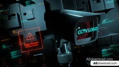 CCTV Security Logo Logo Stings template preview