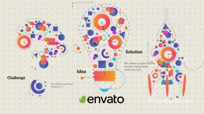 Challenge And Solution Logo Logo Stings template preview