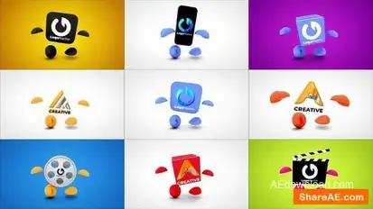 Character Web Promotion Loopable Bundle Openers template preview