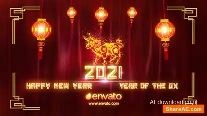 Chinese New Year 2026 Openers template preview