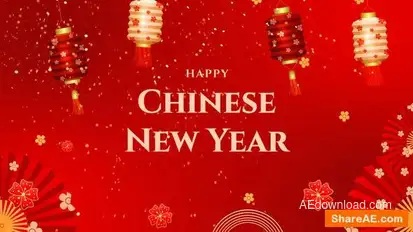 Chinese New Year Slideshow 2024 Openers template preview