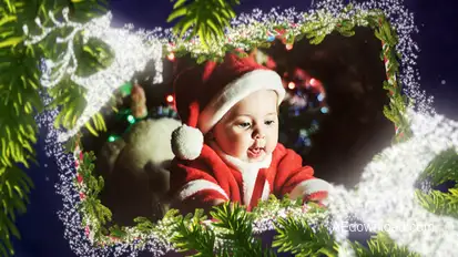 Christmas Album 2025 Video Displays template preview