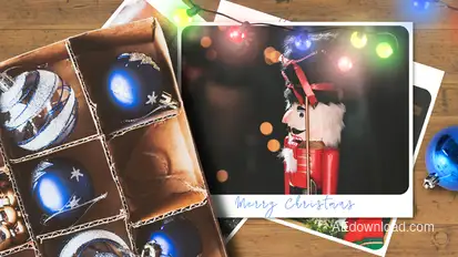Christmas and New Year Photo Slideshow Video Displays template preview