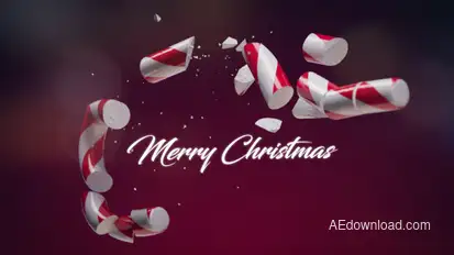 Christmas Candy Cane Openers template preview