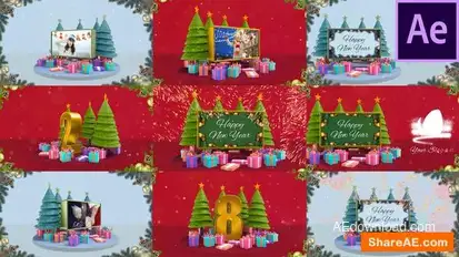 Christmas Countdown Opener Openers template preview