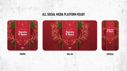Christmas Event Promotion Openers template preview