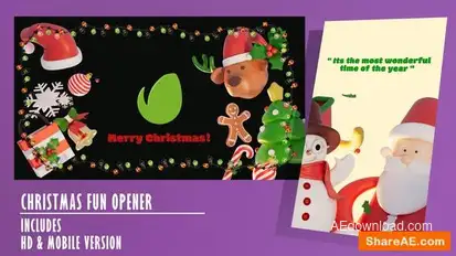 Christmas Fun Opener Openers template preview