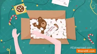 Christmas Gift Unpacking Openers template preview