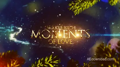 Christmas Greetings 2024 Titles template preview