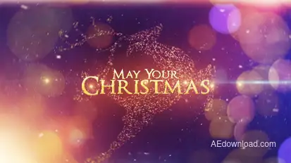 Christmas Greetings 2025 Titles template preview