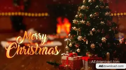 Christmas Greetings Openers template preview