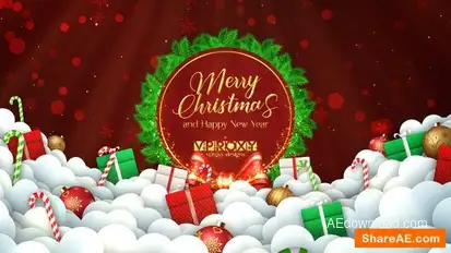 Christmas Greetings Openers template preview