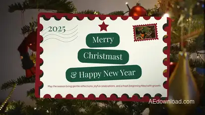 Christmas Greetings Openers template preview