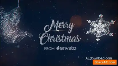 Christmas Greetings V | After Effects Openers template preview