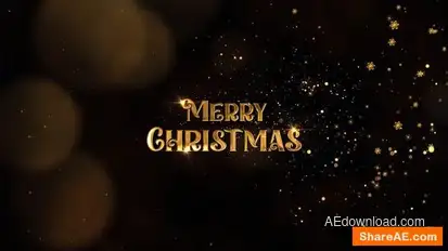 Christmas Happy New Year Intro Openers template preview