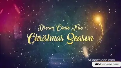 Christmas Intro Openers template preview