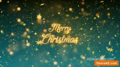 Christmas Intro Openers template preview