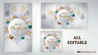 Videohive Christmas Intro 54969332 Openers template preview
