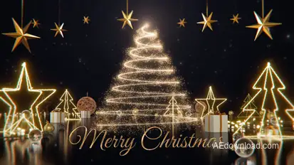 Christmas Intro Openers template preview