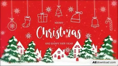 Christmas Intro I Christmas Opener Openers template preview