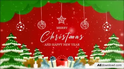 Christmas Intro I Christmas Opener Openers template preview