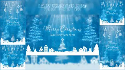 Christmas Reels & Happy New Year 2026 Video Displays template preview