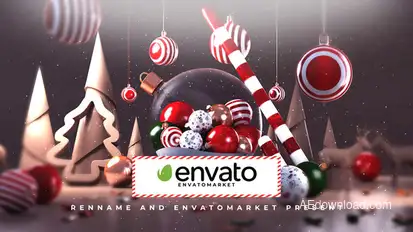 Christmas Logo Logo Stings template preview