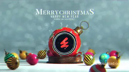 Christmas Logo Logo Stings template preview