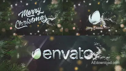 Christmas Logo Opener Logo Stings template preview