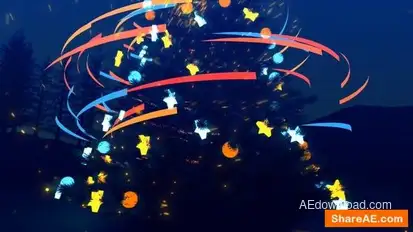 Christmas Logo Opener Openers template preview