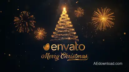 Christmas Logo Reveal Logo Stings template preview