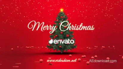 Christmas Logo Reveal Logo Stings template preview