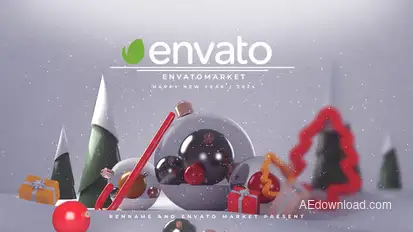 Christmas Logo V 0.2 Logo Stings template preview