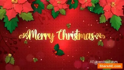 Christmas wishes Opener Openers template preview