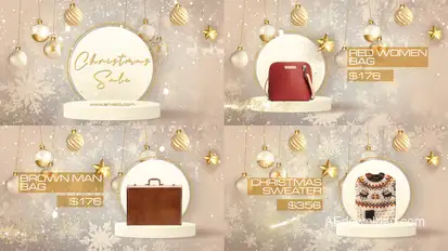 Christmas Sale broadcast-packages template preview