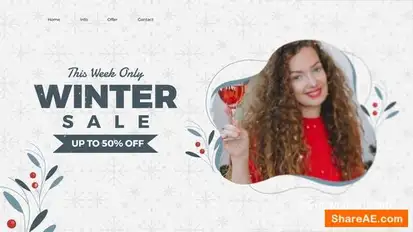 Christmas Sale Promo Openers template preview