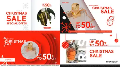 Christmas Sales Promo Product Promo template preview