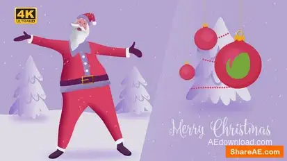 Christmas Santa Claus Openers template preview