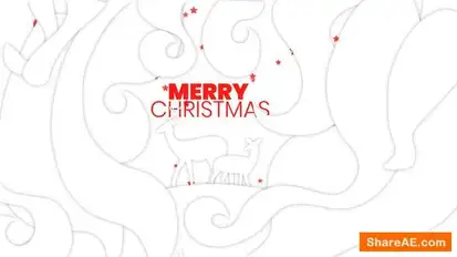 Christmas Santa Logo Reveal Openers template preview