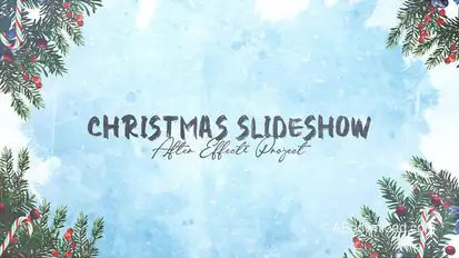 Christmas Slideshow Openers template preview