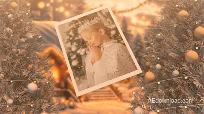 Christmas Slideshow Video Displays template preview