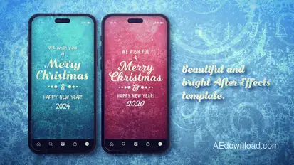 Christmas Slideshow Instagram Product Promo template preview