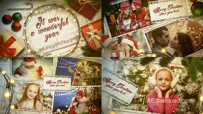 Christmas Social Media Pack Elements template preview