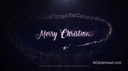 Christmas Star | AE Openers template preview
