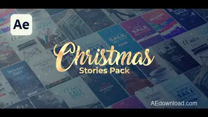 Christmas Stories Product Promo template preview