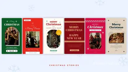 Christmas Stories Product Promo template preview
