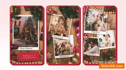 Christmas Story and Post Openers template preview